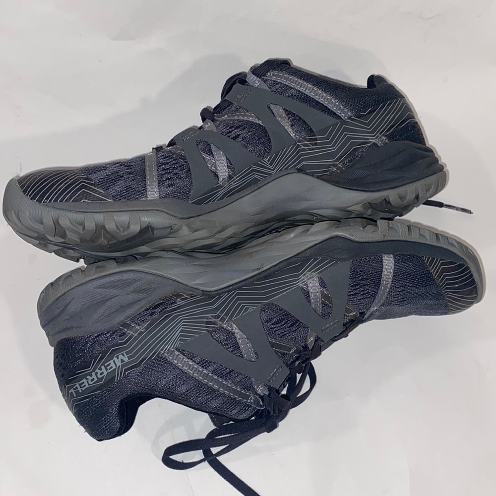 MERRELL SNEAKER Gray Lace Up Running Walking J46574 Women size: 7.5 - Picture 2 of 14